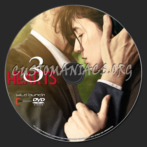 3 Hearts dvd label