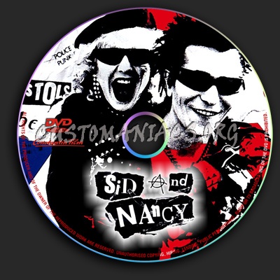 Sid and Nancy dvd label