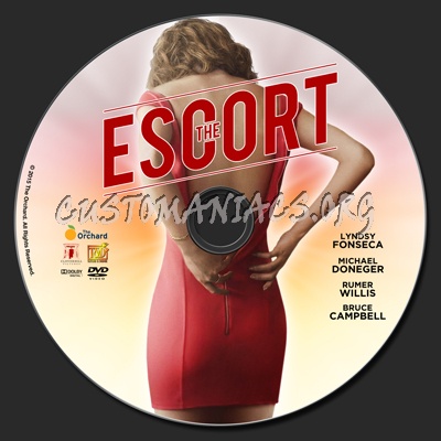 The Escort (2015) dvd label