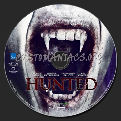 Hunted (aka: Rufus) blu-ray label