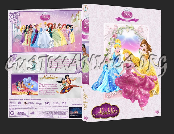Aladdin - Disney Princess Collection dvd cover
