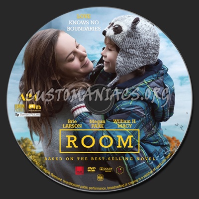 Room dvd label