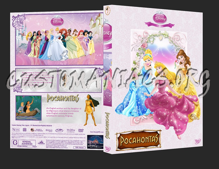 Pocahontas - Disney Princess Collection dvd cover