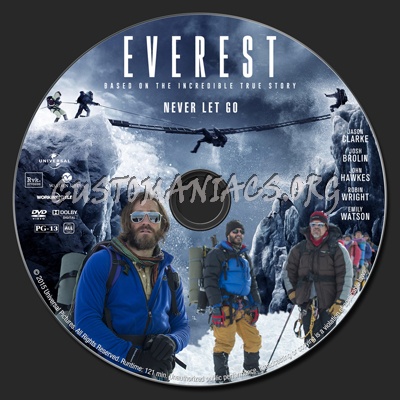 Everest dvd label