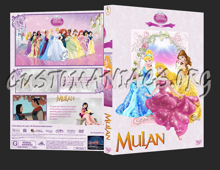 Mulan - Disney Princess Collection dvd cover