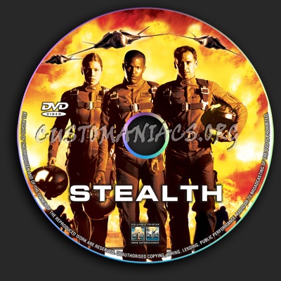 Stealth dvd label