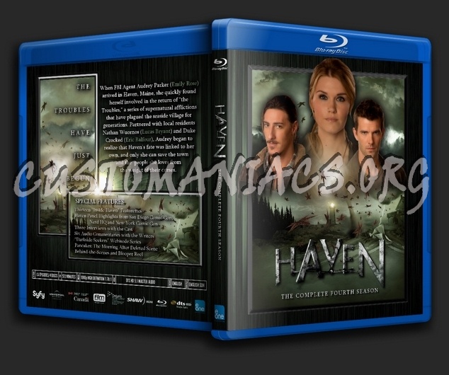 Haven - Season 4 blu-ray cover