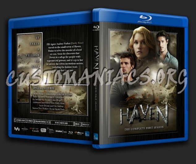 Haven - Season 1 blu-ray cover