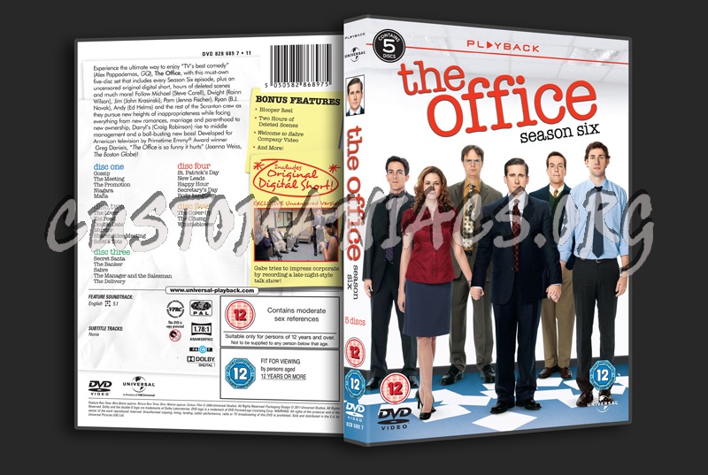 The Office Season 6 dvd cover