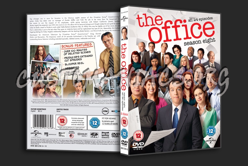 The Office Season 8 dvd cover