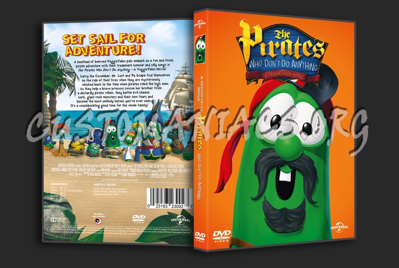 The Pirates Who Don't Do Anything  A Veggie Tales Movie dvd cover