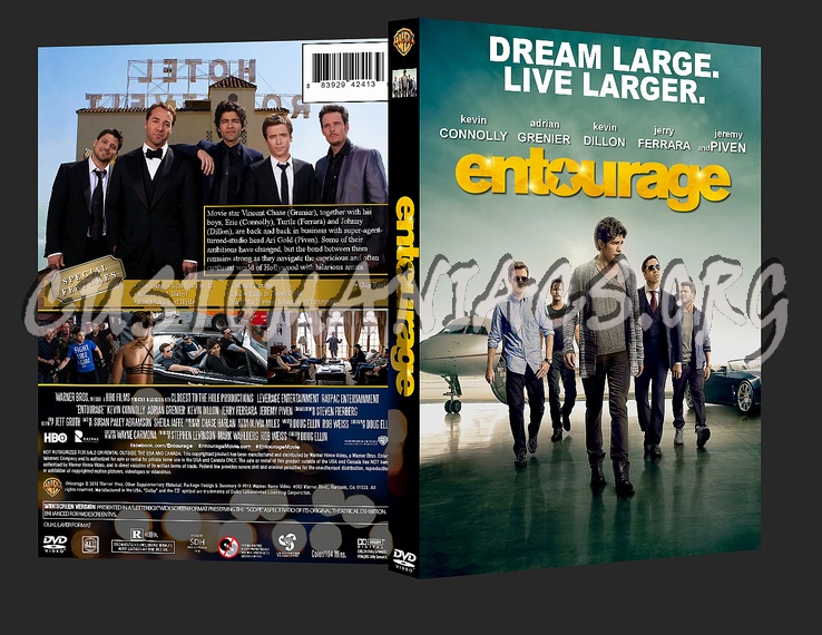 Entourage (2015) dvd cover