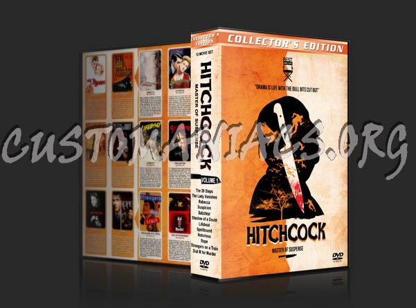 Hitchcock Collection - Volume 1 dvd cover