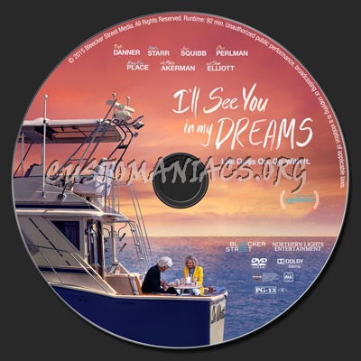 I'll See You in my Dreams dvd label