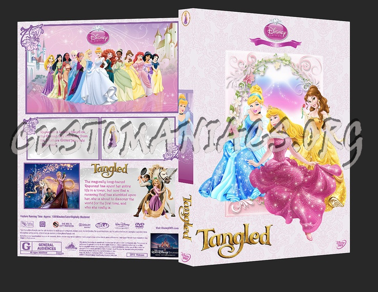 Tangled - Disney Princess Collection dvd cover