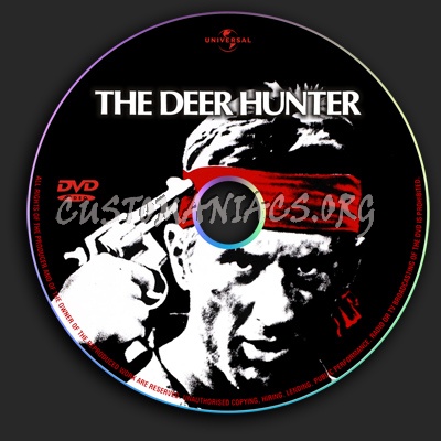 The Deer Hunter dvd label