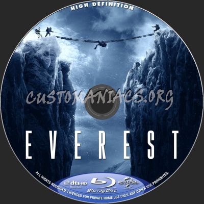 Everest blu-ray label
