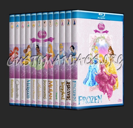 Frozen - Disney Princess Collection blu-ray cover