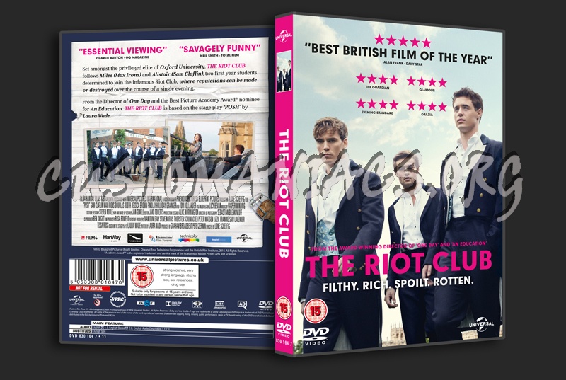 The Riot Club dvd cover