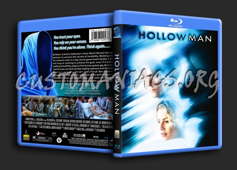 Hollow Man blu-ray cover - DVD Covers & Labels by Customaniacs, id ...