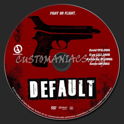 Default dvd label