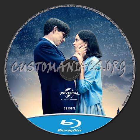 The Theory of Everything blu-ray label