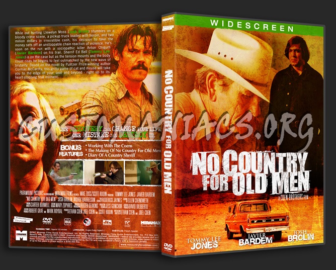 No Country For Old Men dvd cover