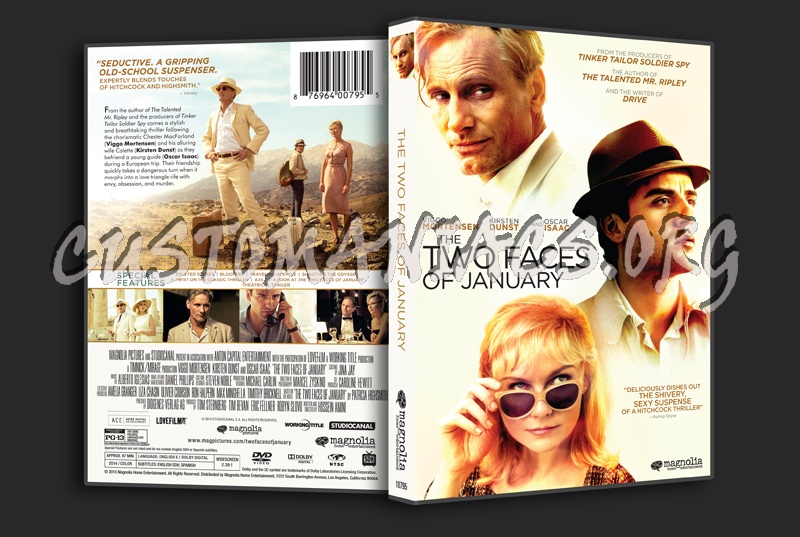 The Two Faces of January dvd cover