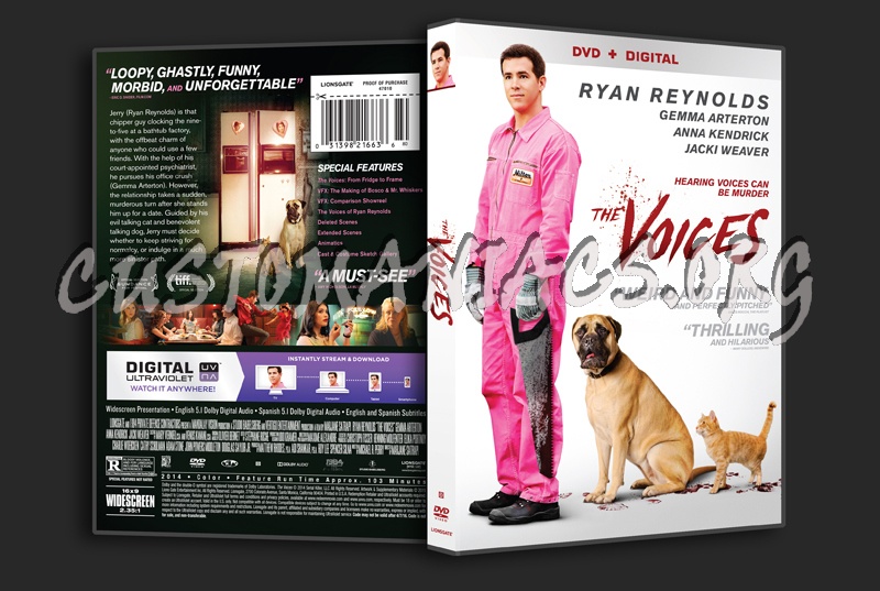 The Voices dvd cover