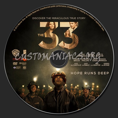 The 33 dvd label