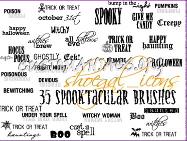 Halloween Brushes 