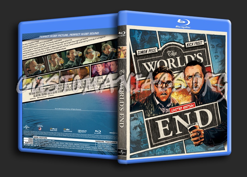 The World's End blu-ray cover