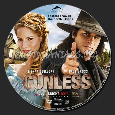 Gunless dvd label