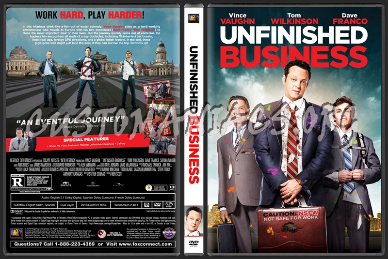 Unfinished Business dvd cover