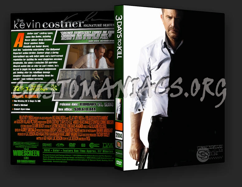 The Signature Series - Kevin Costner dvd cover