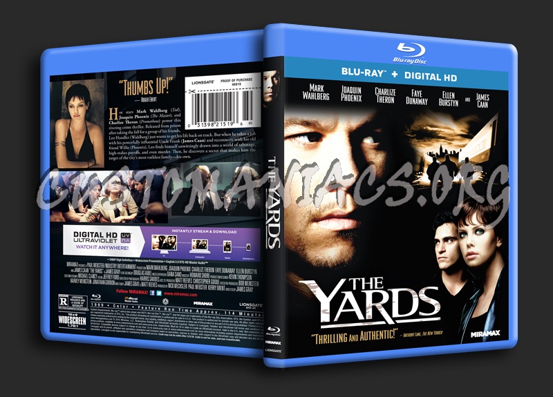 The Yards blu-ray cover