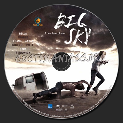 Big Sky dvd label