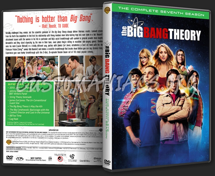 The Big Bang Theory - Season 7 dvd cover