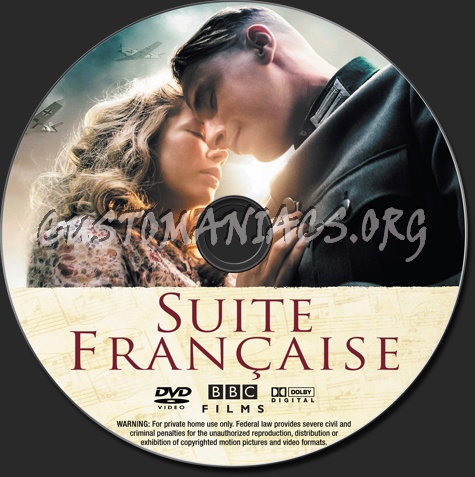 Suite Francaise dvd label