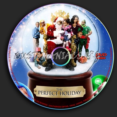 The Perfect Holiday dvd label