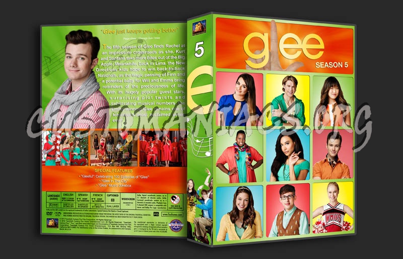 Glee - The Complete Series (3370x2175) dvd cover