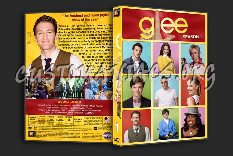 Glee - The Complete Series (3240x2175) dvd cover