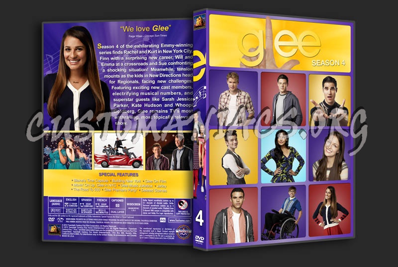 Glee - The Complete Series (3240x2175) dvd cover
