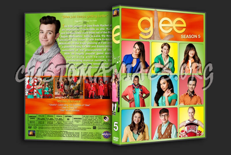 Glee - The Complete Series (3240x2175) dvd cover