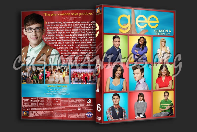 Glee - The Complete Series (3240x2175) dvd cover