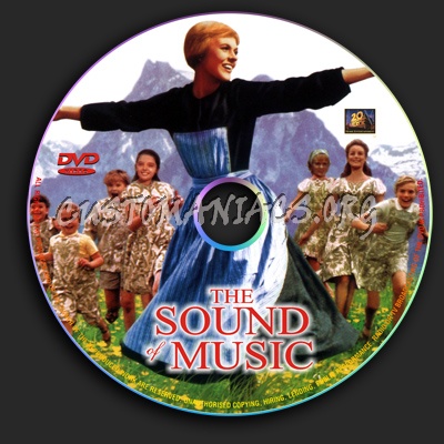 The Sound Of Music dvd label