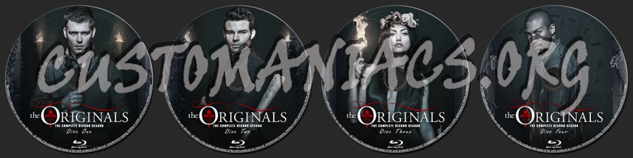 The Originals Season Two blu-ray label
