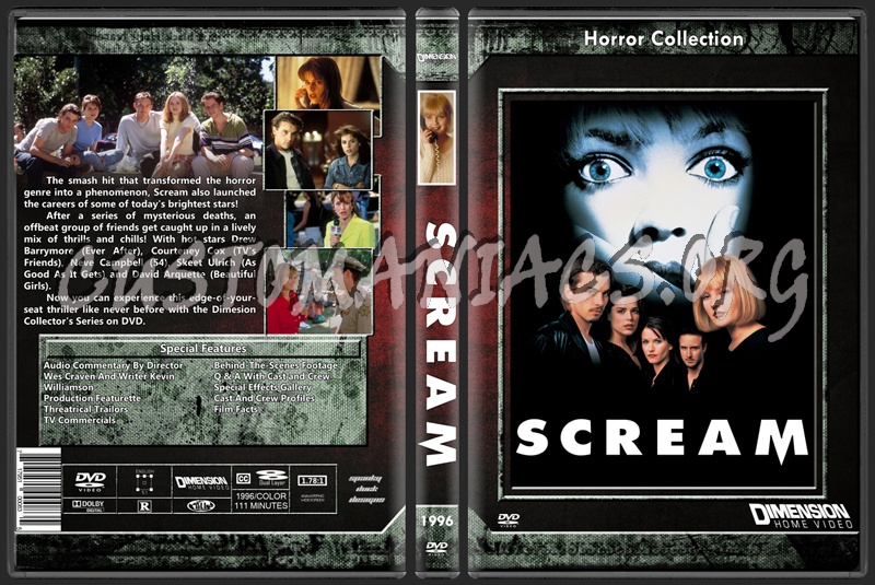Scream dvd cover