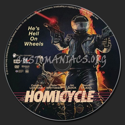 Homicycle dvd label