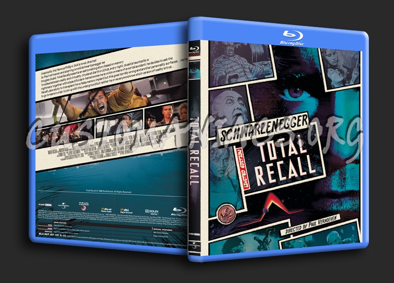 Total Recall blu-ray cover